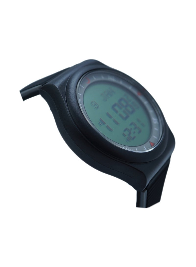 ساعة يد رقمية مقاومة للماء WY-16W رمادي - أسود - Image 3